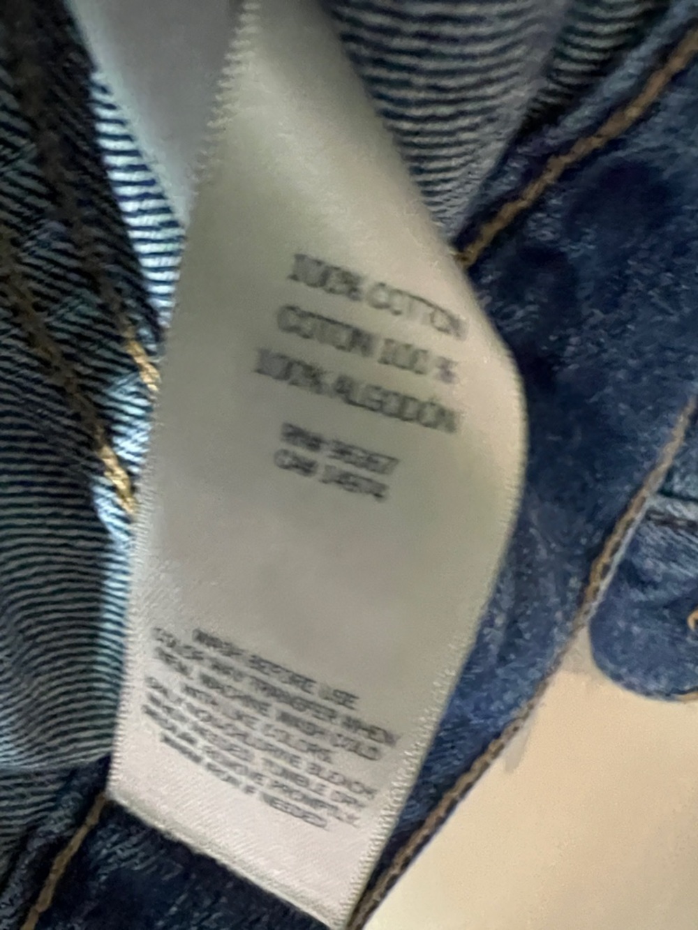 OshKosh B'gosh Classic Kids Denim Jacket in Blue Wash - Picture 6 of 6